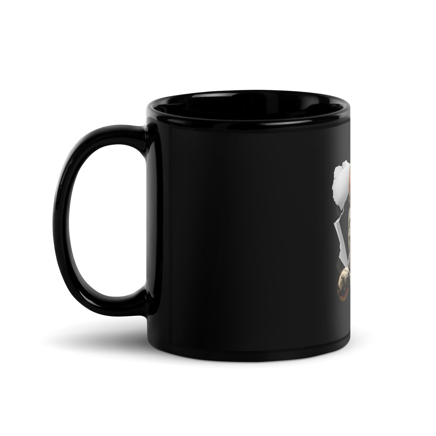 Black Glossy Mug