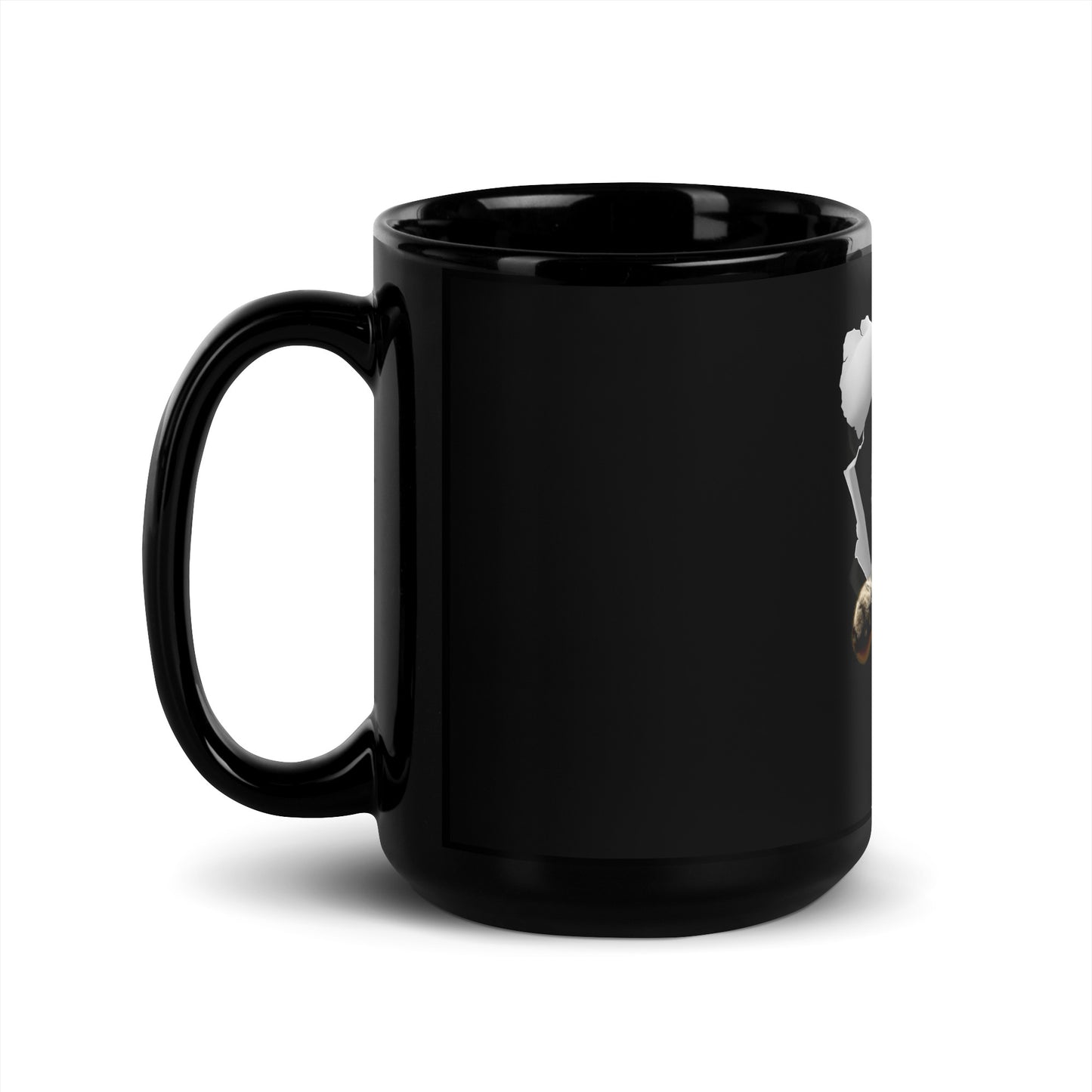Black Glossy Mug