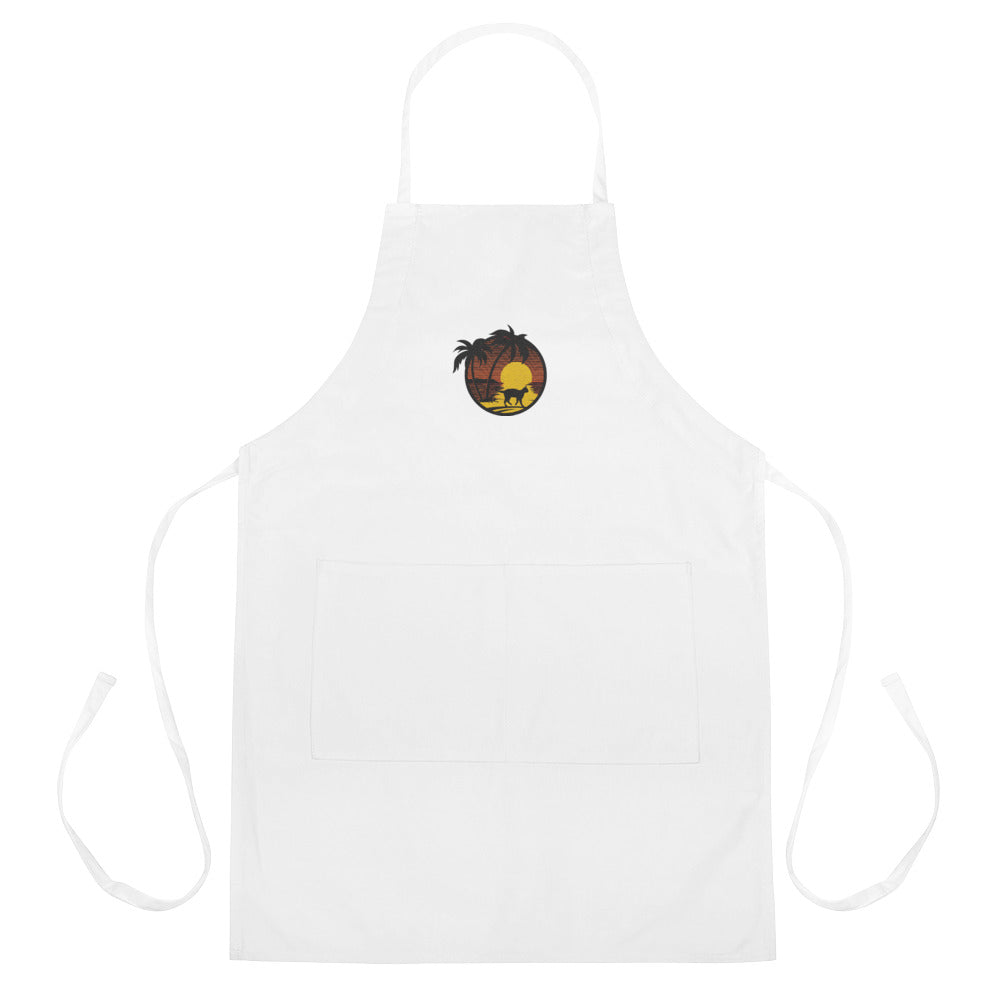 Embroidered Apron