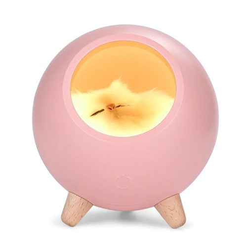 LED Cat Light USB Touch Night Light Bionic Cat Stepless Dimming Night Light Room Decoration Lamp