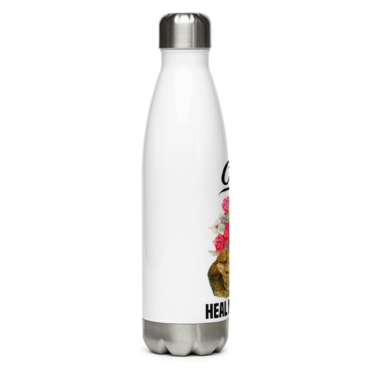 Stainless steel water bottle