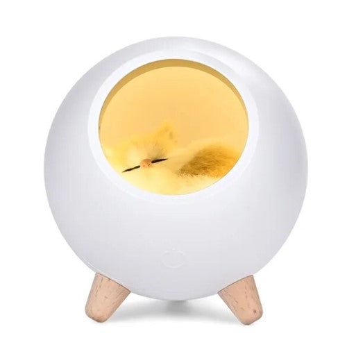 LED Cat Light USB Touch Night Light Bionic Cat Stepless Dimming Night Light Room Decoration Lamp