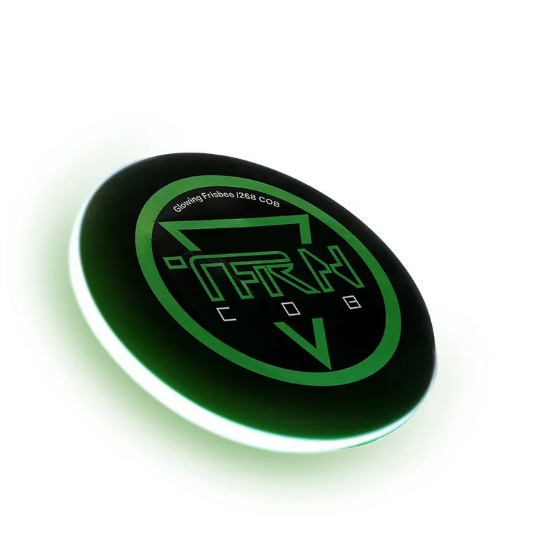 LED Luminous Flying Disc Outdoor Beach Sports Circular Flying Disk Night Sports Strip Light Source Extreme Toy New