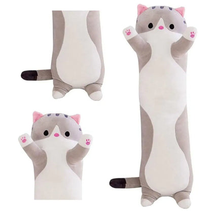 Cat Cuddly Toy Side Sleeper Pillow
