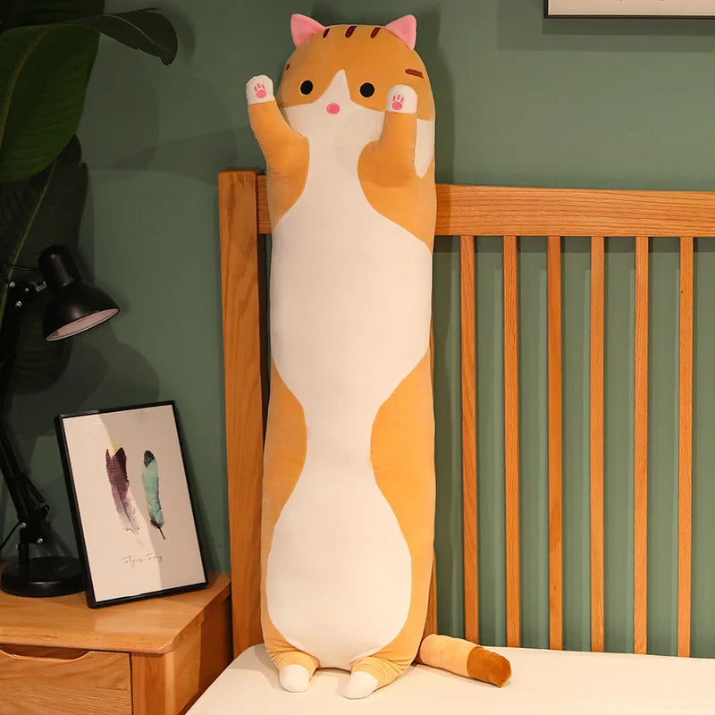 Cute Soft Long Cat Pillow