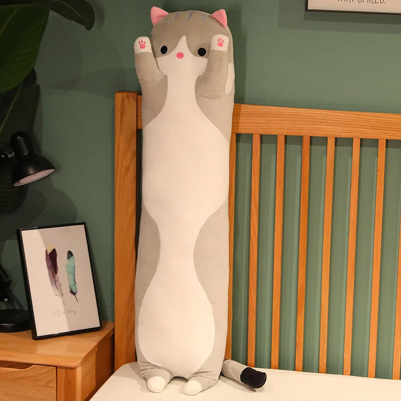 Cute Soft Long Cat Pillow